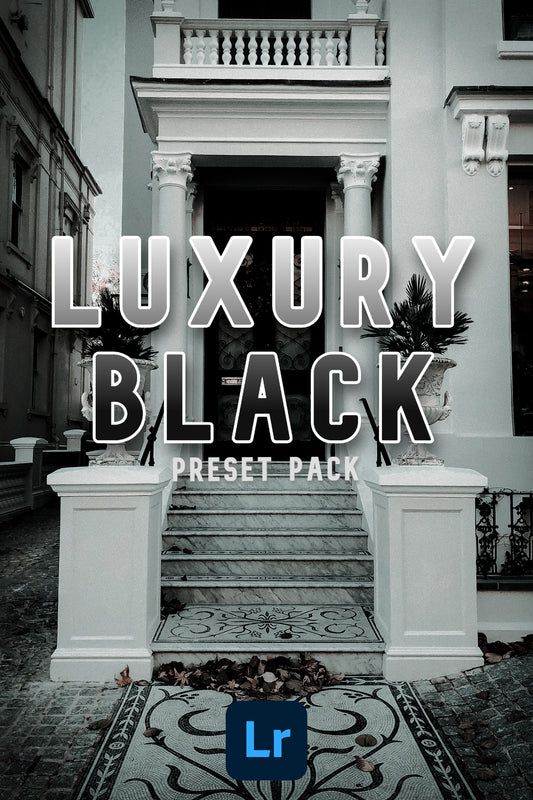 Luxury Black Premium Lightroom Preset Pack